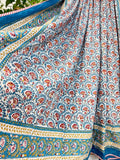 Reversible Pure Cotton Dohar Bedspread King Size