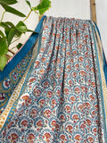 Reversible Pure Cotton Dohar Bedspread King Size