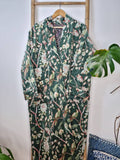 Luxury Velvet House Robe Unisex Kimono Autumn Winter Christmas Gift Elegant Royal Emerald Green