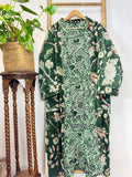 Luxury Velvet House Robe Unisex Kimono Autumn Winter Christmas Gift Elegant Royal Emerald Green