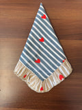 Cotton Frill Napkins - Set of 6 | Block print Table Decor