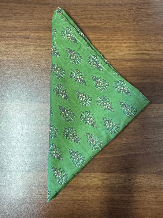 Cotton Napkins (Set of 24 Pcs)  ROYAL GREEN