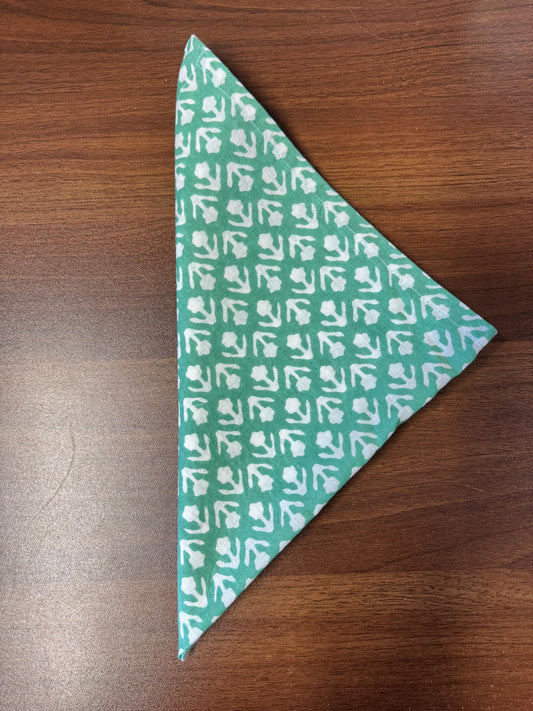 Cotton Napkins (Set of 24 Pcs) Sea Green