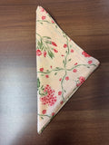 Cotton Napkins (Set of 24 Pcs) CREAM RED PINK FLORAL
