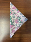 Cotton Napkins (Set of 24 Pcs) LIGHT IVORY PINK GREEN