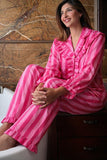 Luxury Hand Printed Indian Blockprint Pure High Quality Cotton | Candy Pink Pastel
