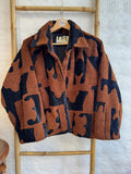 Luxury Velvet  Towel  Boho Bolero  Jacket Quirky   Layer Dinner Chic Bolero Winter Christmas Gift |Brown Black