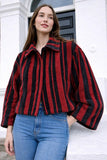 Luxury Velvet  Towel  Boho Bolero  Jacket Quirky   Layer Dinner Chic Bolero Winter Christmas Gift |Red Black