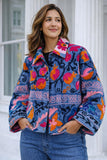 Suzani Hand Embroidered Unisex Bolero Short Jacket Boho Gypsy Crewel Special Love Gift | Fluorescent Yellow-Green