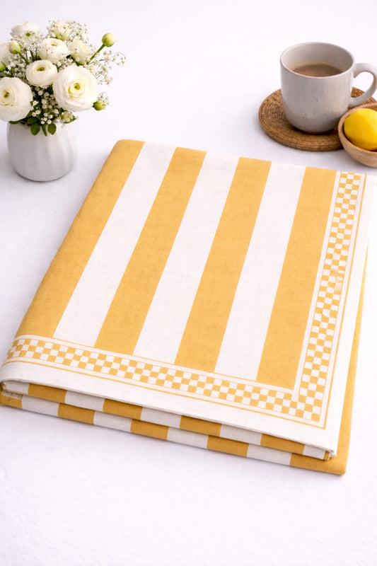 Cotton Summer Spring Table Cover |