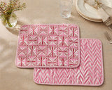 Cotton Reversible Table Mat Set (Set of 6)