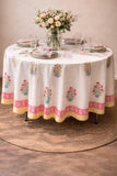 Circular Cotton Summer Spring Table Cover |
