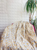 Reversible Pure Cotton Dohar Bedspread King Size