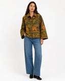 Luxury Embroidered Velvet Boho Layer Chic Coat Bomber Jacket