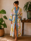Pure Cotton Kimono with Hand Block printing