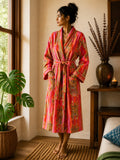 Luxury Velvet House Robe Unisex Long Kimono