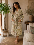 Luxury Velvet House Robe Unisex Long Kimono