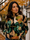 Velvet Boho Bomber Quirky Jacket