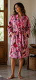 Luxury Velvet House Robe Unisex Kimono Boho Jacket