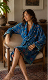 Luxury Velvet House Robe Unisex Kimono Boho Jacket