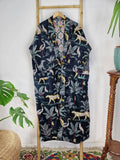 Luxury Velvet House Robe Unisex Long Kimono