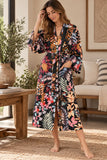 Kantha Cotton Reversible Kimono Jacket Unisex Robe Handmade