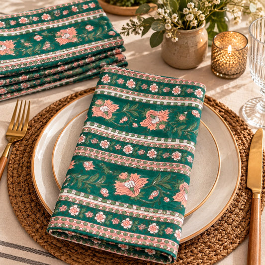 Cotton Napkins (Set of 12 Pcs)