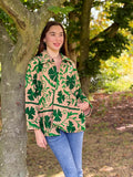 Japanese Style Loose Bolero with Pockets sz dr Classic Elegant Navy Beige Taupe