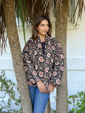 Pure Cotton Quilted (SElegant black brown Regal Classic Pink Love