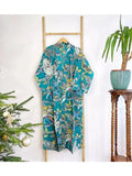 Pure Cotton Indian Block printed House Robe Summer Kimono |