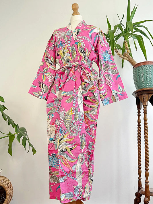 Pure Cotton Block printed Pink unique elegant