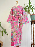 Pure Cotton Block printed Pink unique elegant